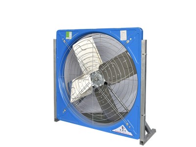 鍍鋅板外殼噴塑牛舍風(fēng)機YBH-E1000