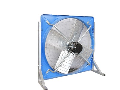 鍍鋅板外殼噴塑牛舍風(fēng)機YBH-E1000